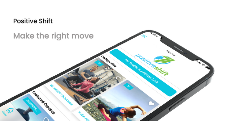 Member mobile app screens