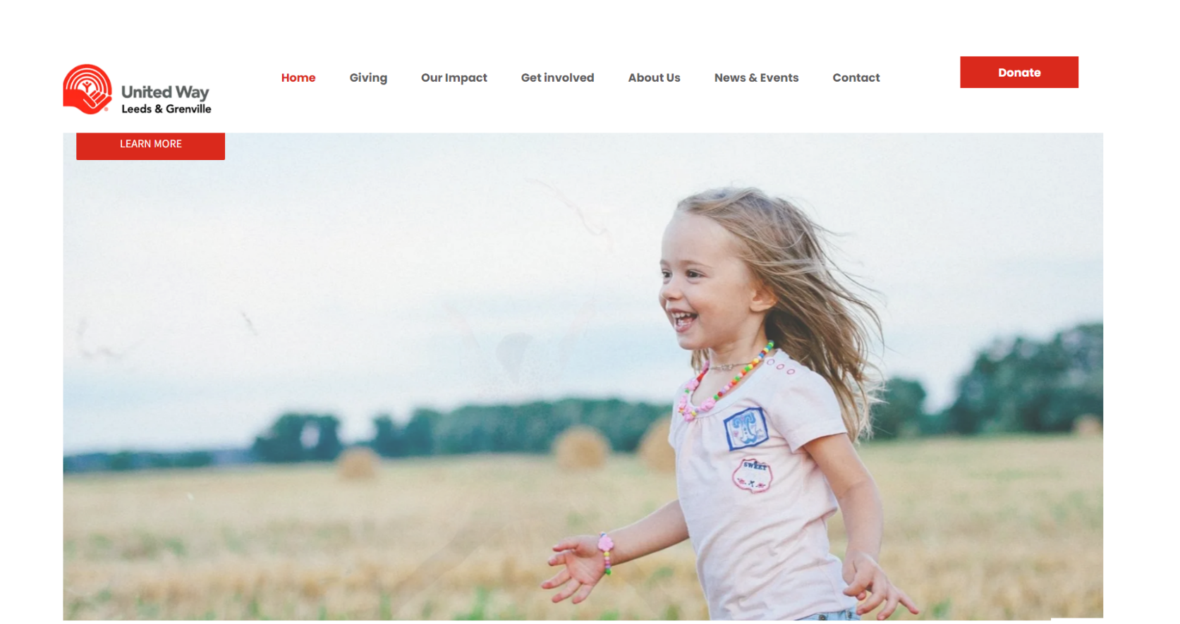 The United Way website
