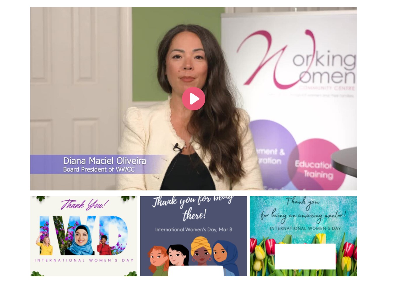 Campaign eCard for Working Women Community Centre